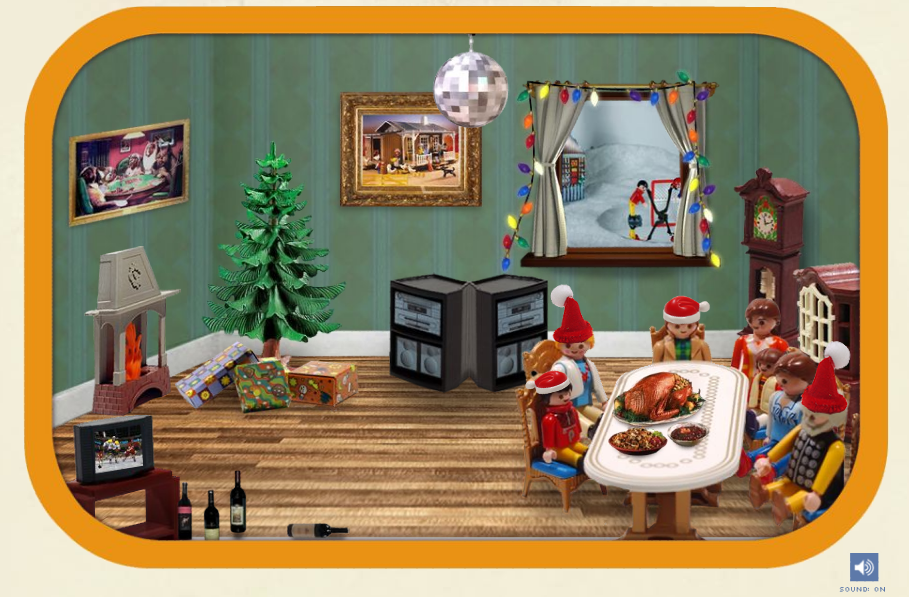 Christmas scene