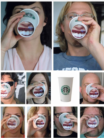 white teeth with Wrigley gum?