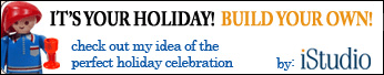 iStudio create-your-holiday-scene badget