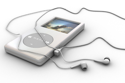 iPod + earbuds