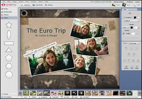 screenshot of Scrapblog video tour